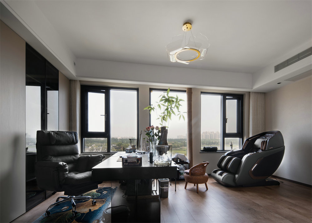 融創(chuàng)瀾岸170平現(xiàn)代輕奢風(fēng)格裝修效果圖