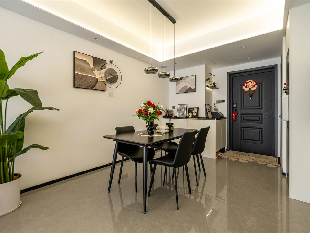 旭輝江悅府120平奶油風(fēng)格裝修效果圖