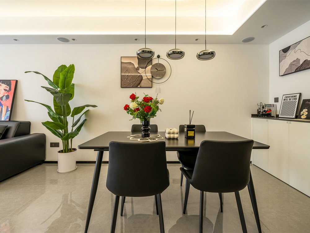 旭輝江悅府120平奶油風(fēng)格裝修效果圖