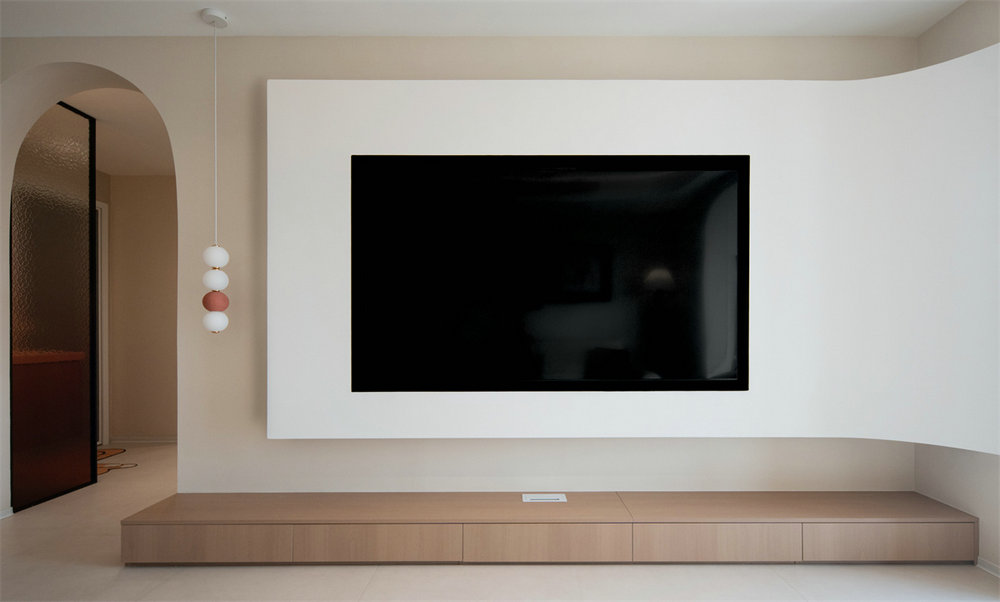 中建閱江府120平奶油風格裝修效果圖