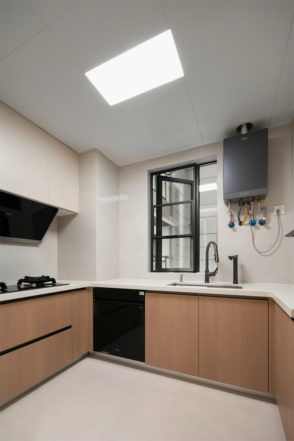 中建閱江府120平奶油風格裝修效果圖