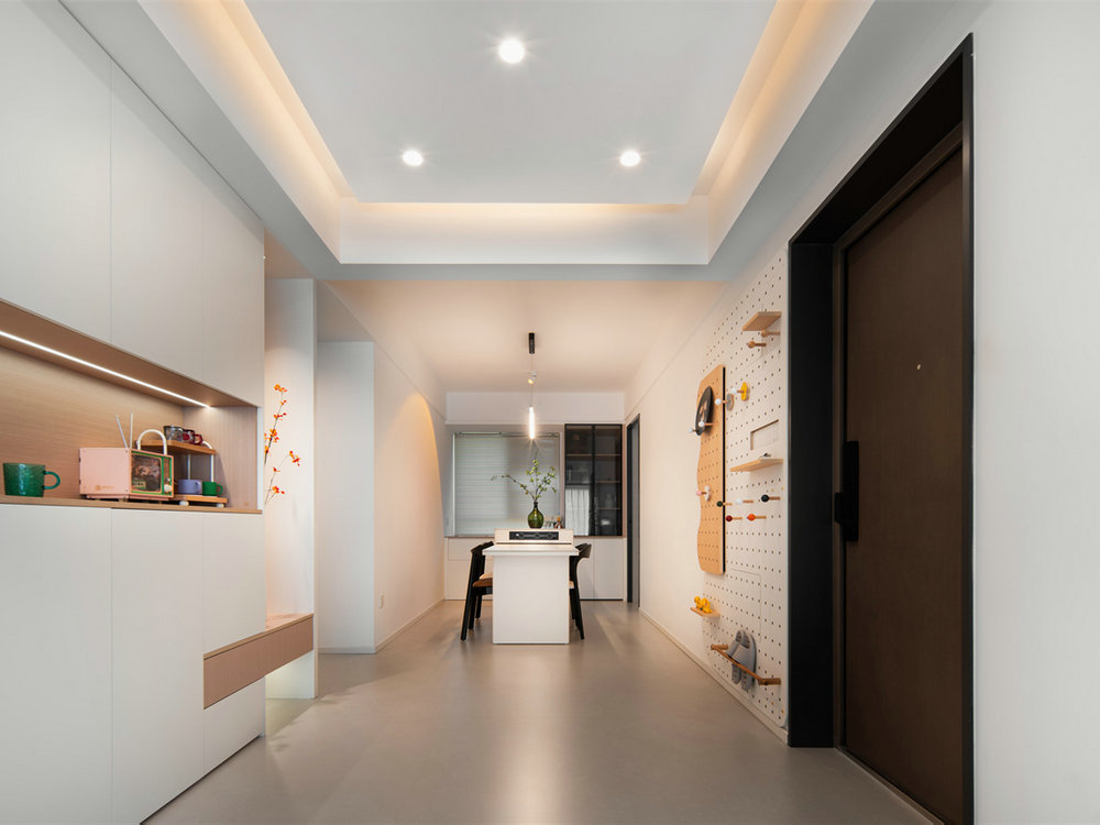 金科和雅東方135平原木奶油風(fēng)裝修效果圖