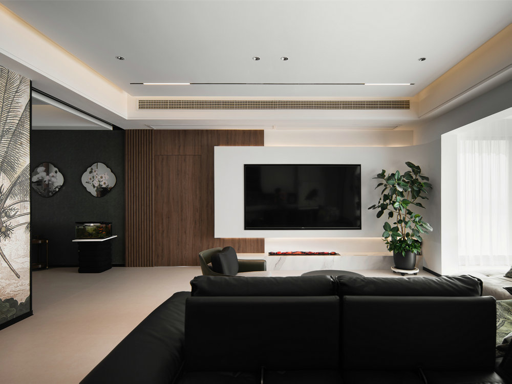 青山樽197平森系風(fēng)格裝修效果圖