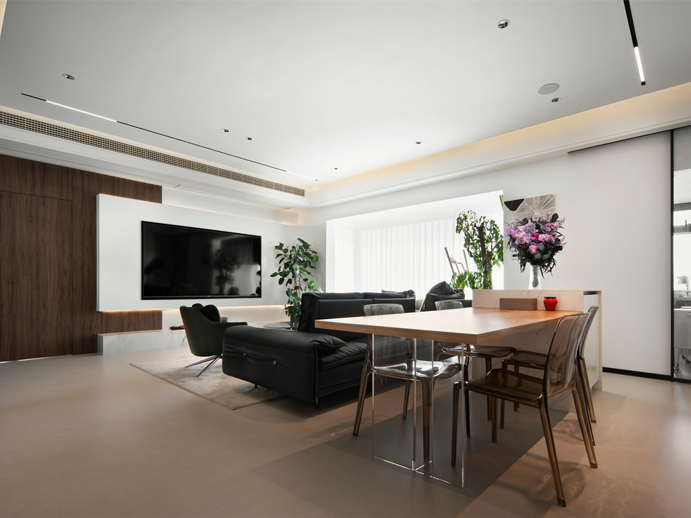 青山樽197平森系風(fēng)格裝修效果圖