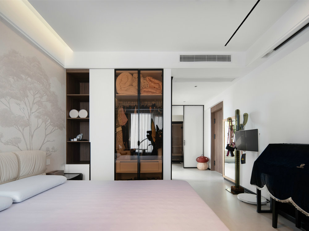 青山樽197平森系風(fēng)格裝修效果圖