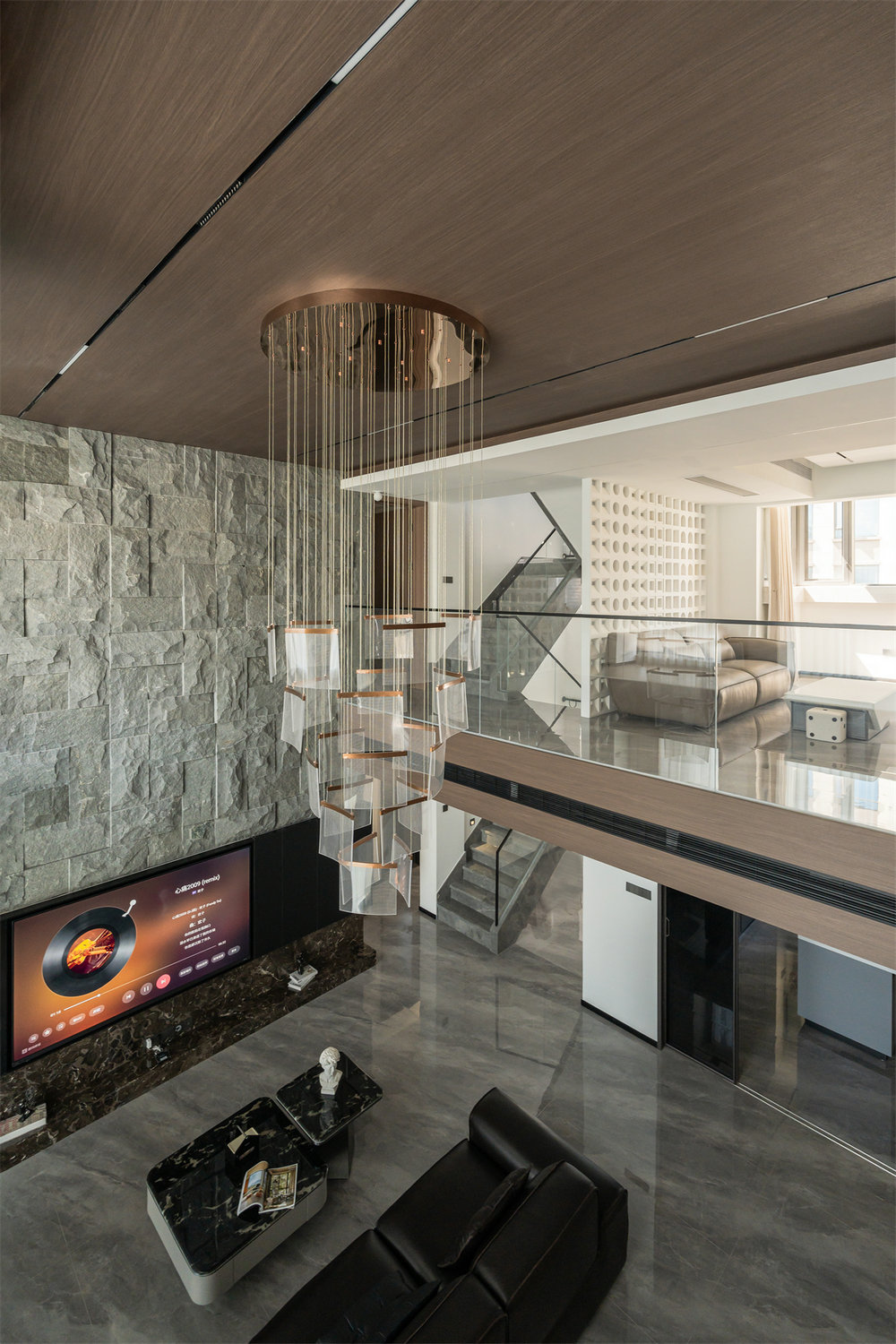 臨空香廷300平現(xiàn)代風(fēng)格裝修效果圖