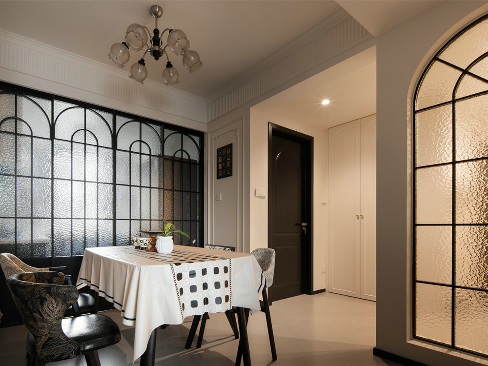 漢江華府119平法式復(fù)古風(fēng)格裝修效果圖