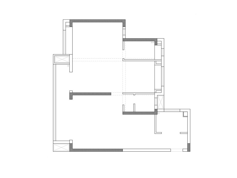 中交澄園130平現(xiàn)代極簡風(fēng)格裝修效果圖
