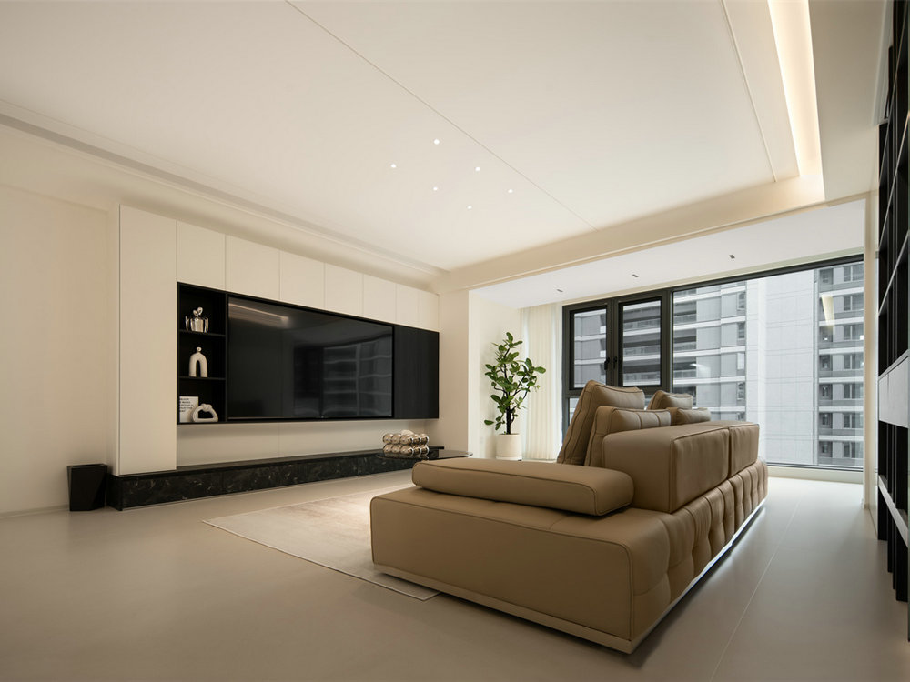 中交澄園130平現(xiàn)代極簡風(fēng)格裝修效果圖