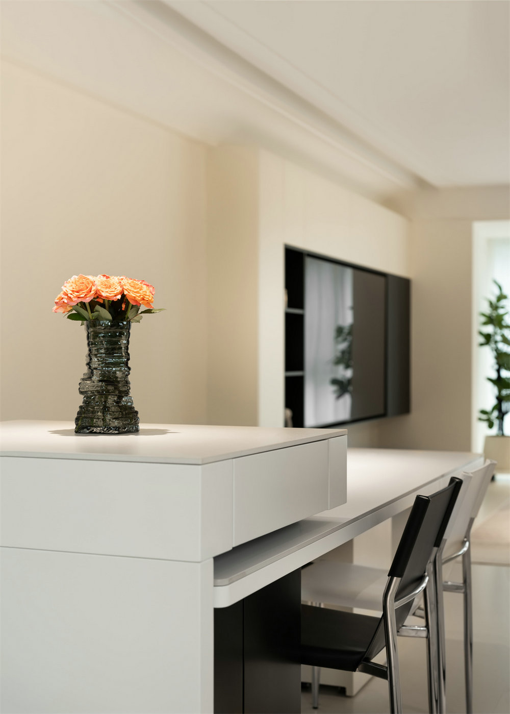 中交澄園130平現(xiàn)代極簡風(fēng)格裝修效果圖