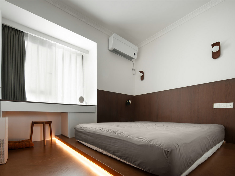 美院幸福里70平中古風(fēng)格裝修效果圖