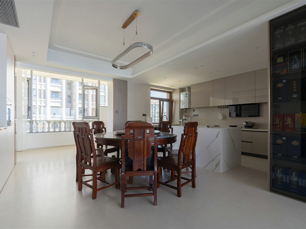 南湖九號286平現(xiàn)代風(fēng)格裝修效果圖