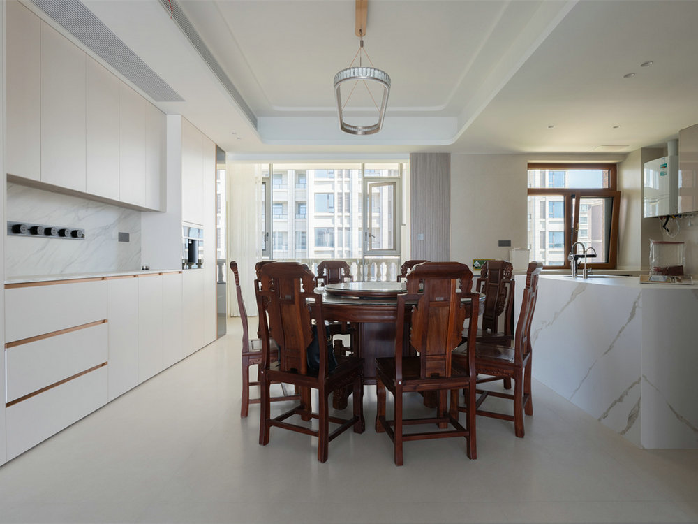 南湖九號286平現(xiàn)代風(fēng)格裝修效果圖