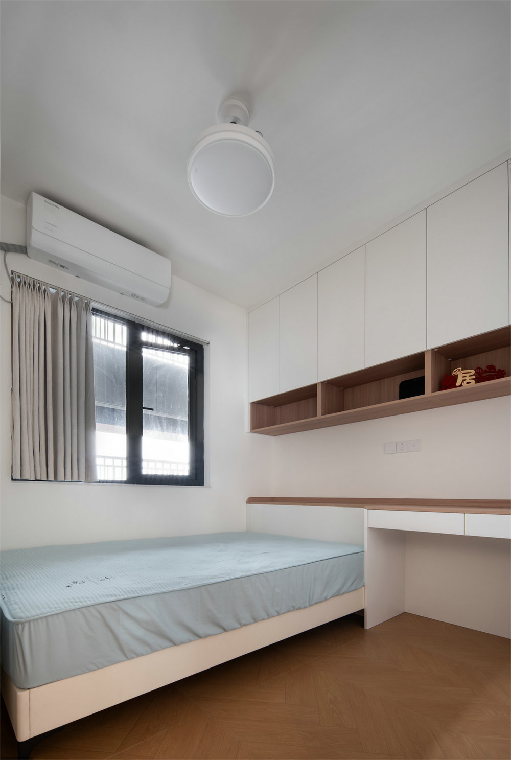 二十四城98平簡約原木風(fēng)格裝修效果圖