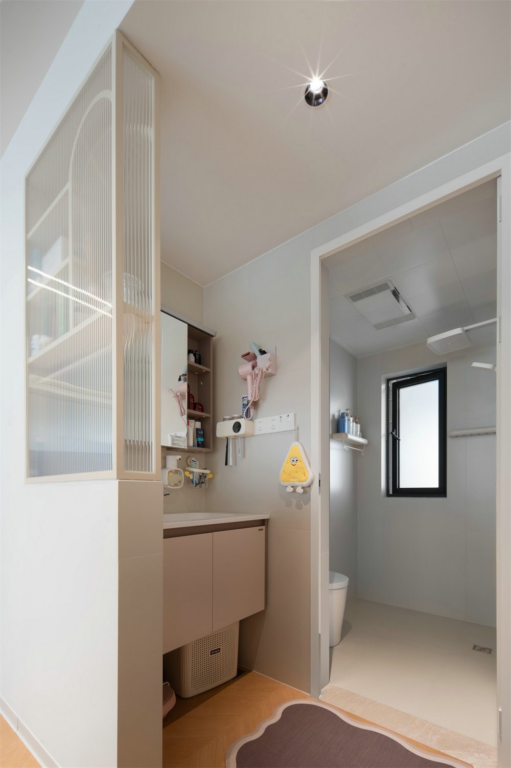 二十四城98平簡約原木風(fēng)格裝修效果圖