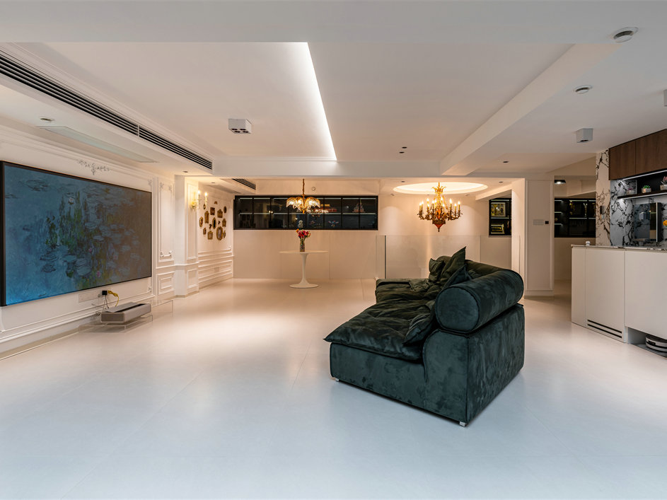 碧樂(lè)城220平中古法式風(fēng)格裝修效果圖