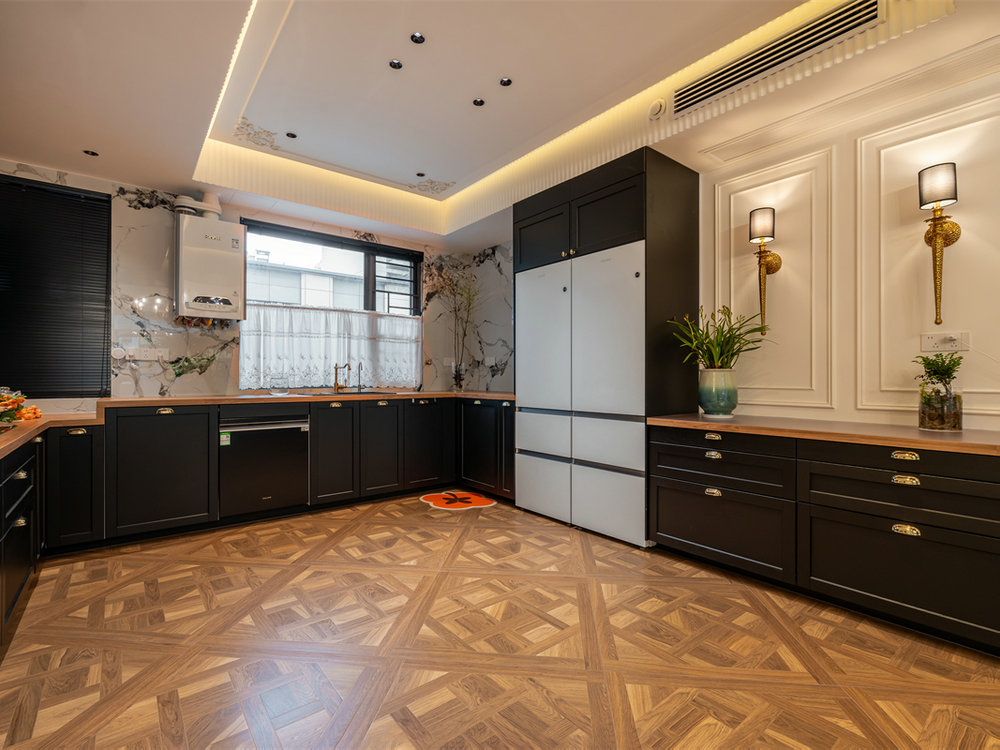 碧樂(lè)城220平中古法式風(fēng)格裝修效果圖