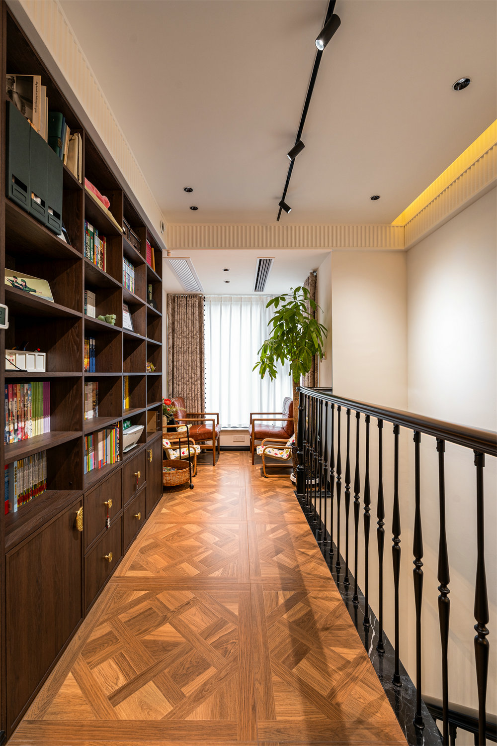 碧樂(lè)城220平中古法式風(fēng)格裝修效果圖