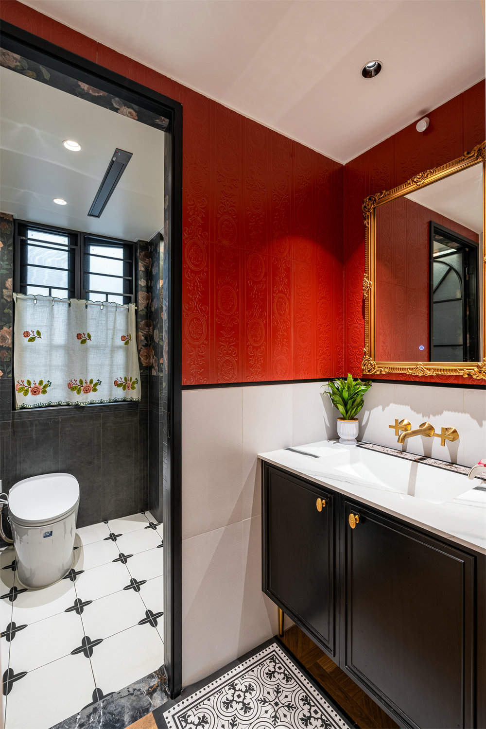 碧樂(lè)城220平中古法式風(fēng)格裝修效果圖