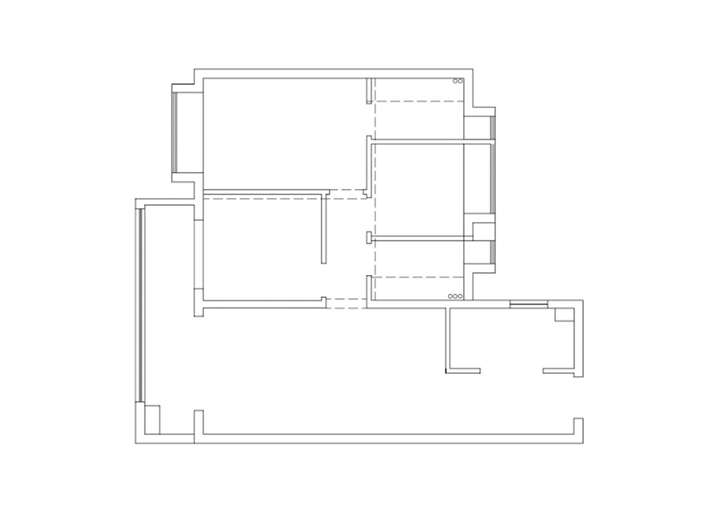 雅居樂(lè)花園105平奶油風(fēng)格裝修效果圖