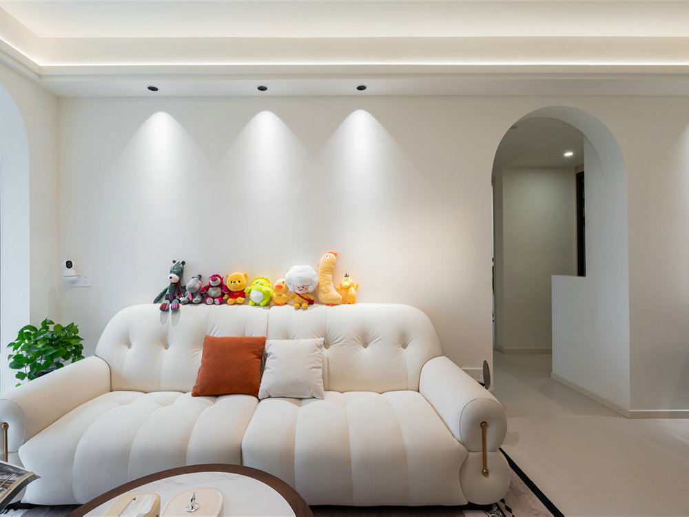 雅居樂(lè)花園105平奶油風(fēng)格裝修效果圖