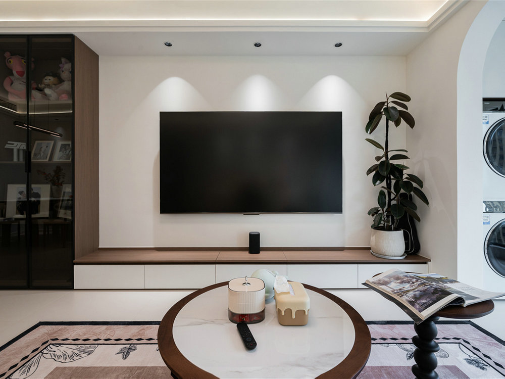 雅居樂(lè)花園105平奶油風(fēng)格裝修效果圖