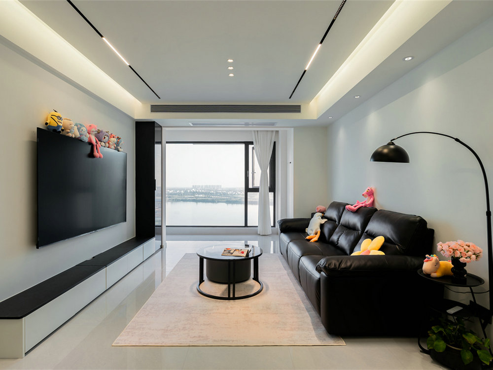 雅居樂(lè)花園105平現(xiàn)代風(fēng)格裝修效果圖