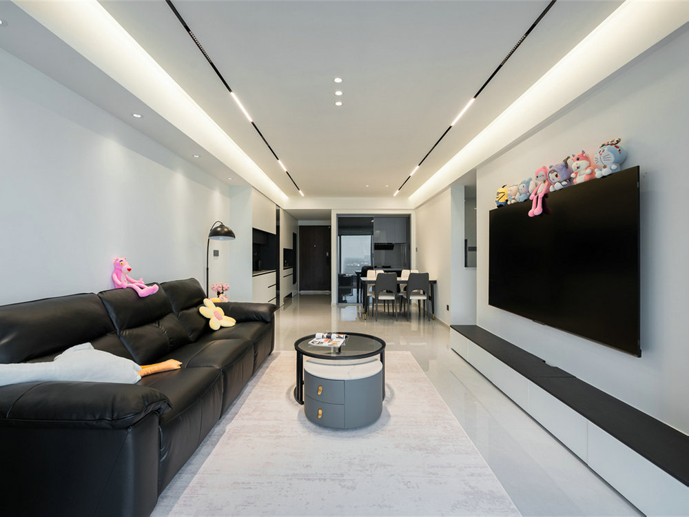 雅居樂(lè)花園105平現(xiàn)代風(fēng)格裝修效果圖