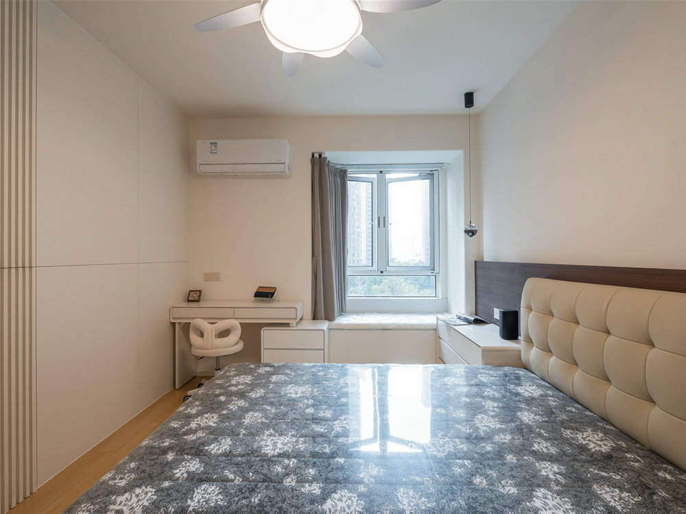 美聯(lián)城觀120平奶油風(fēng)格裝修效果圖