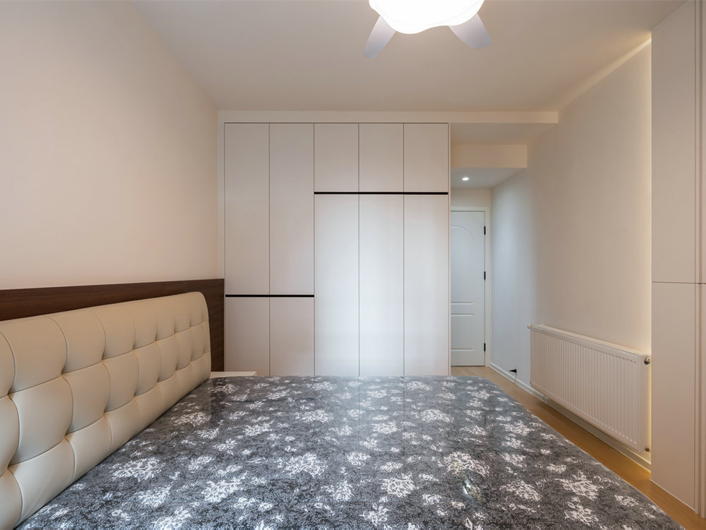 美聯(lián)城觀120平奶油風(fēng)格裝修效果圖