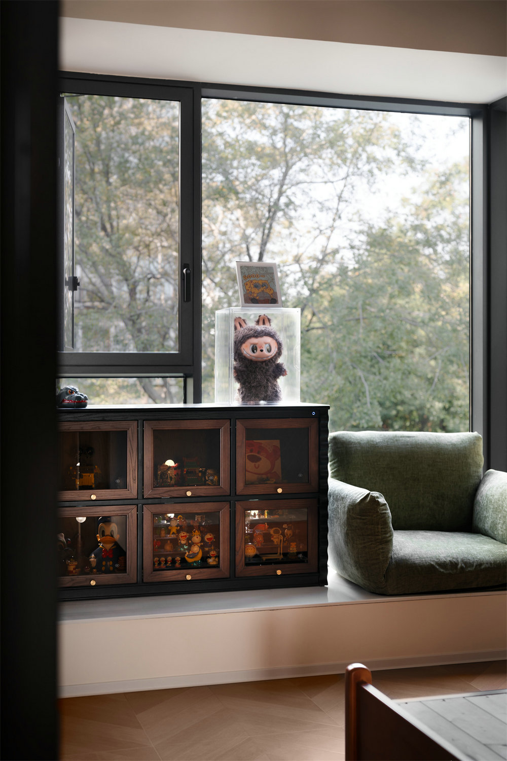 錦繡龍城117平中古風(fēng)格裝修效果圖