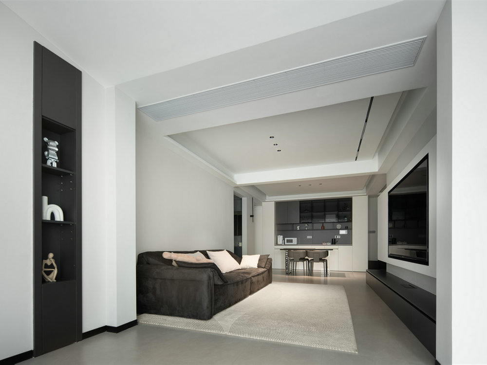 金湖天地120平現(xiàn)代風格裝修效果圖