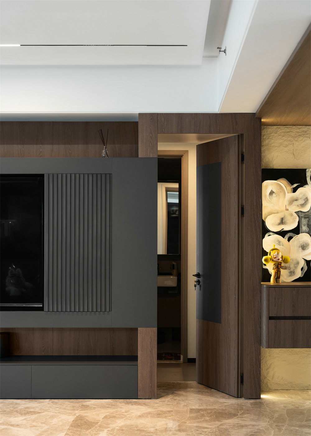 鳳起聽瀾220平意式極簡風(fēng)格裝修效果圖