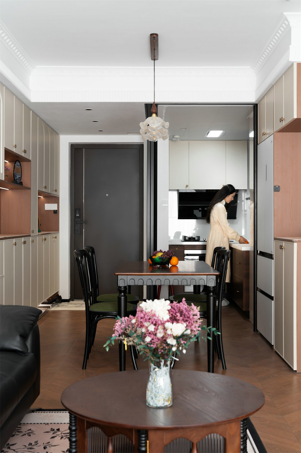 二十四城118平法式復(fù)古風(fēng)裝修效果圖