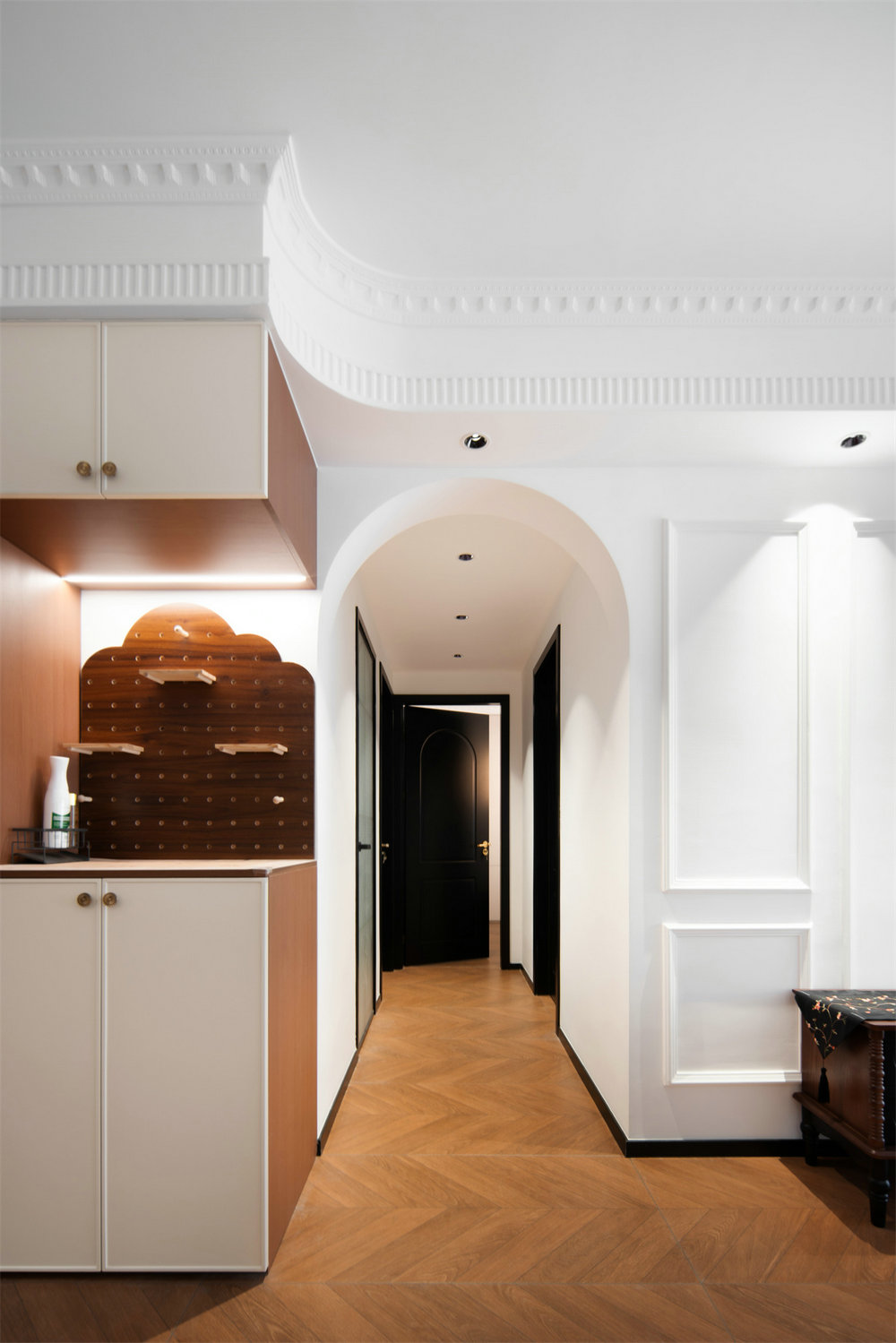 二十四城118平法式復(fù)古風(fēng)裝修效果圖