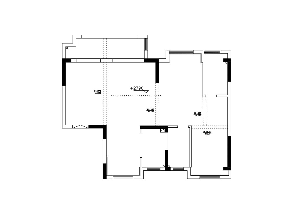 鼎正悅府108平現(xiàn)代風(fēng)格裝修效果圖