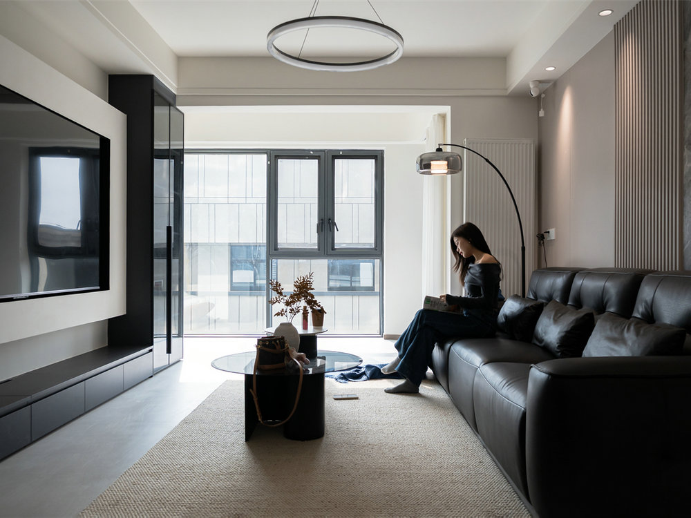 鼎正悅府108平現(xiàn)代風(fēng)格裝修效果圖