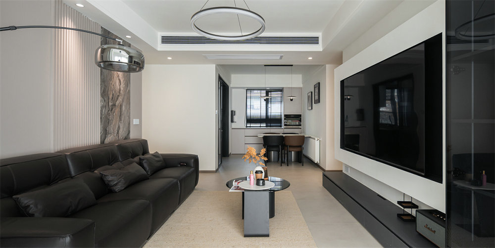 鼎正悅府108平現(xiàn)代風(fēng)格裝修效果圖