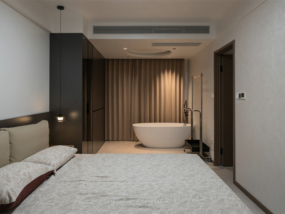 中建大公館102平意式輕奢風(fēng)格裝修效果圖