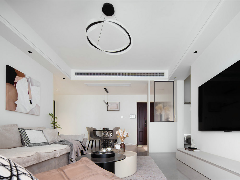 中建福地星城96平現(xiàn)代簡約風(fēng)格裝修效果圖