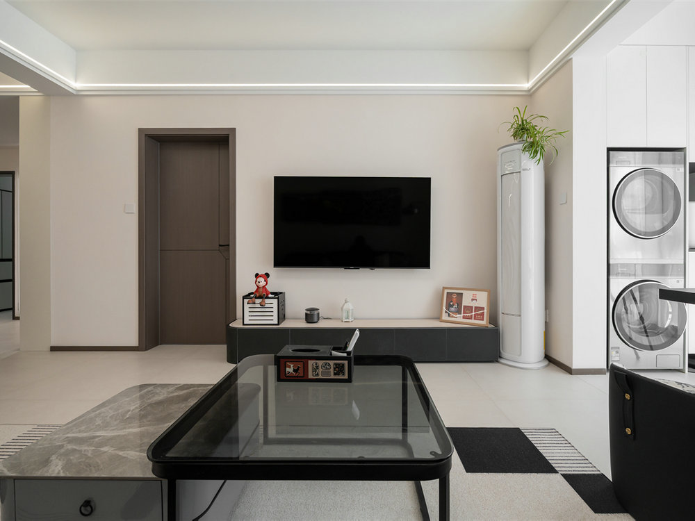 長江紫都93平現(xiàn)代風(fēng)格裝修效果圖