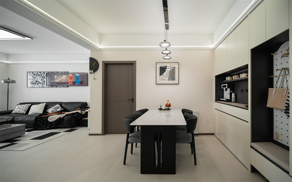 長江紫都93平現(xiàn)代風(fēng)格裝修效果圖