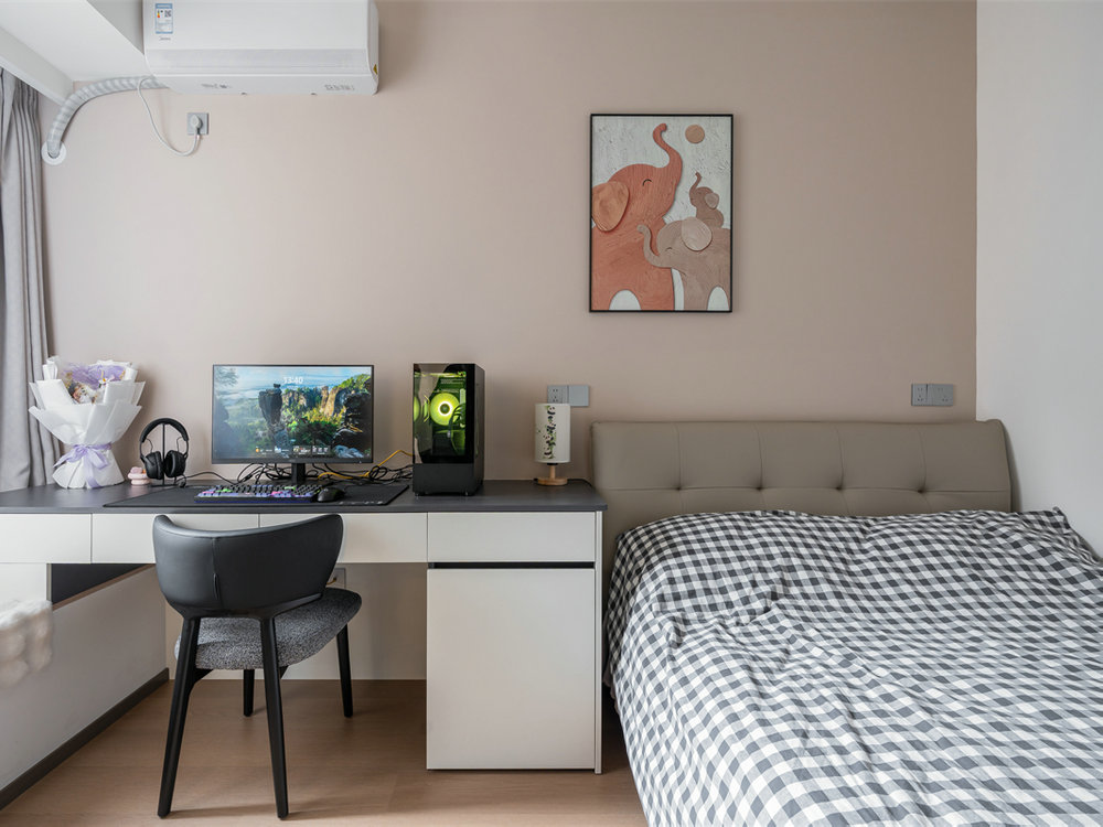 長江紫都93平現(xiàn)代風(fēng)格裝修效果圖