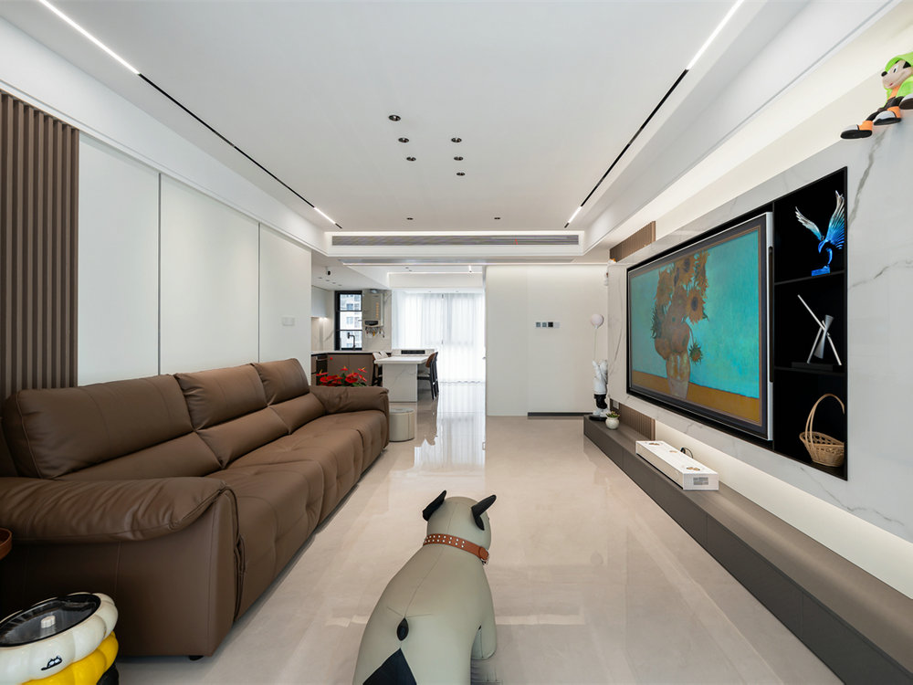 保利城140平現(xiàn)代簡約風(fēng)格裝修效果圖