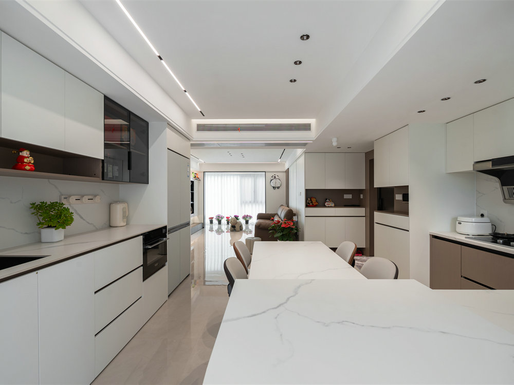 保利城140平現(xiàn)代簡約風(fēng)格裝修效果圖