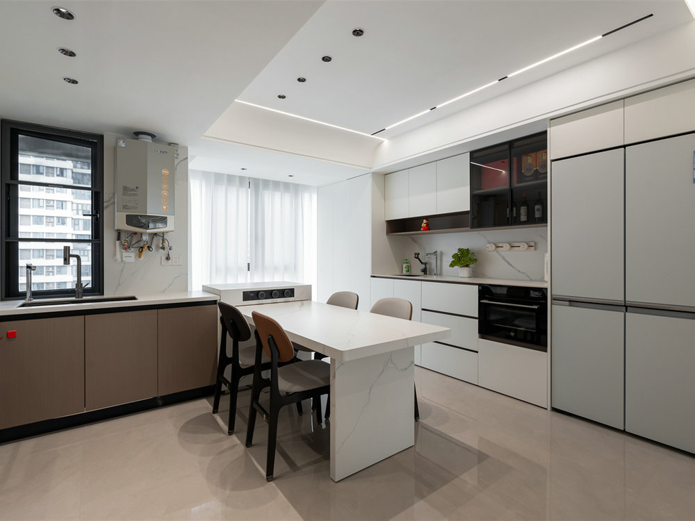 保利城140平現(xiàn)代簡約風(fēng)格裝修效果圖