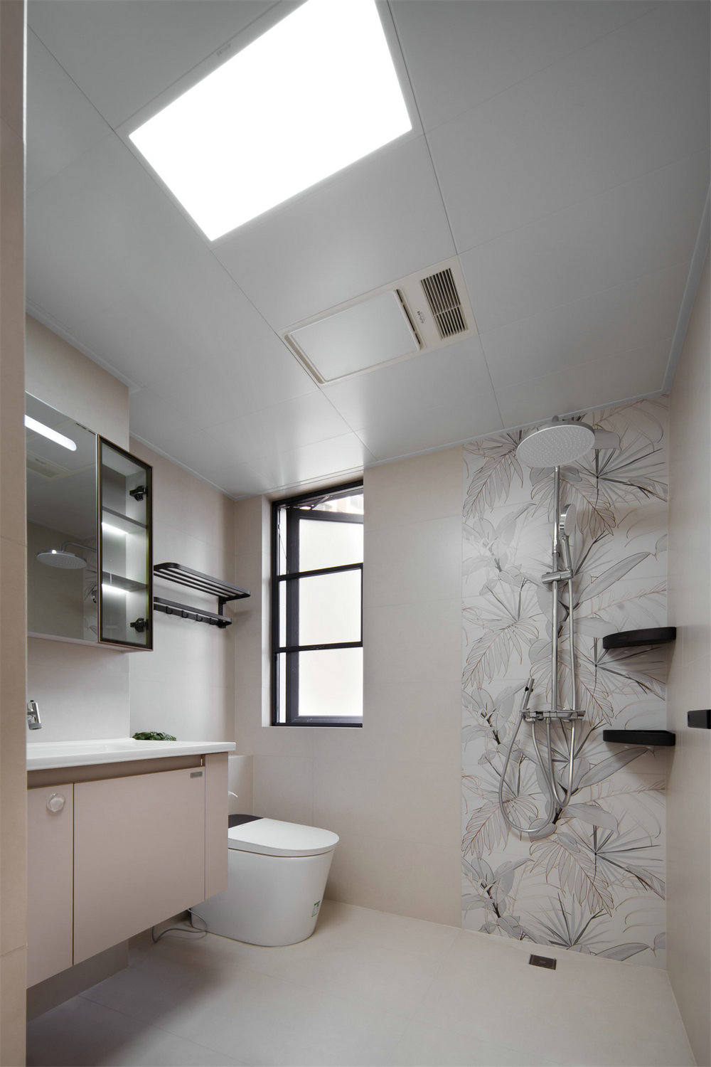 綠城留香園132平原木奶油風(fēng)格裝修效果圖