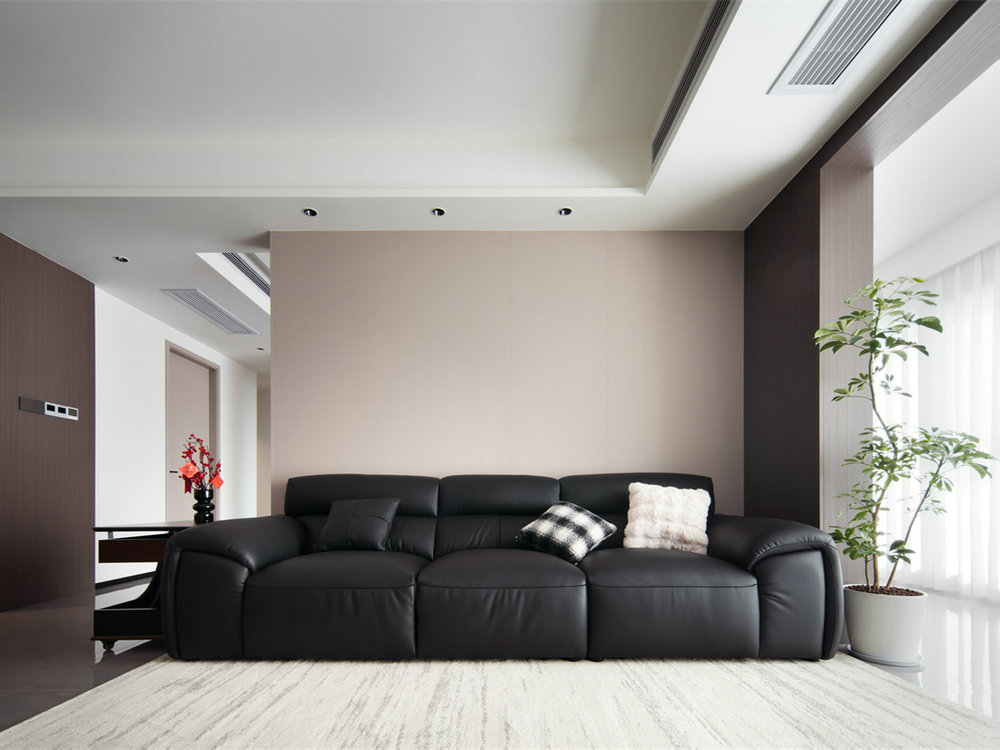 信達新外灘133平意式簡約風(fēng)格裝修效果圖