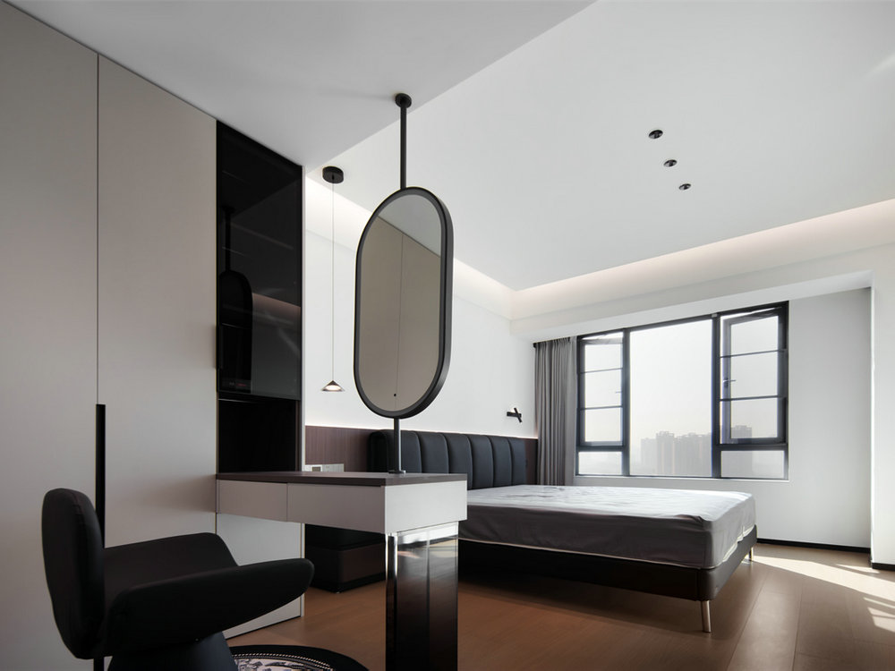 信達新外灘133平意式簡約風(fēng)格裝修效果圖