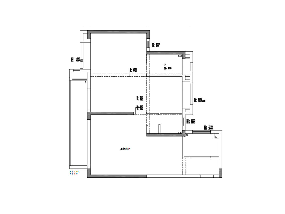 中交澄園130平現(xiàn)代風(fēng)格裝修效果圖